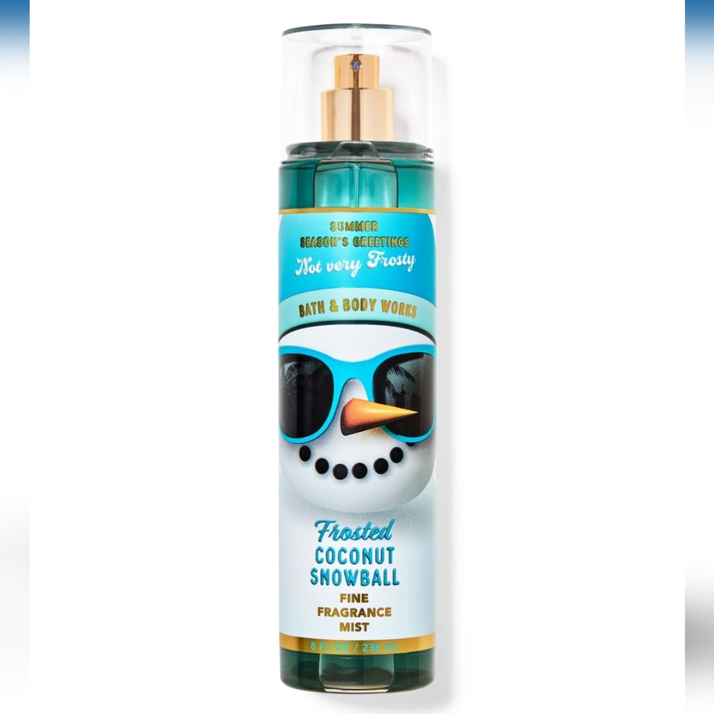 New Bath & Body Works Mist Frosted Coconut Snowball